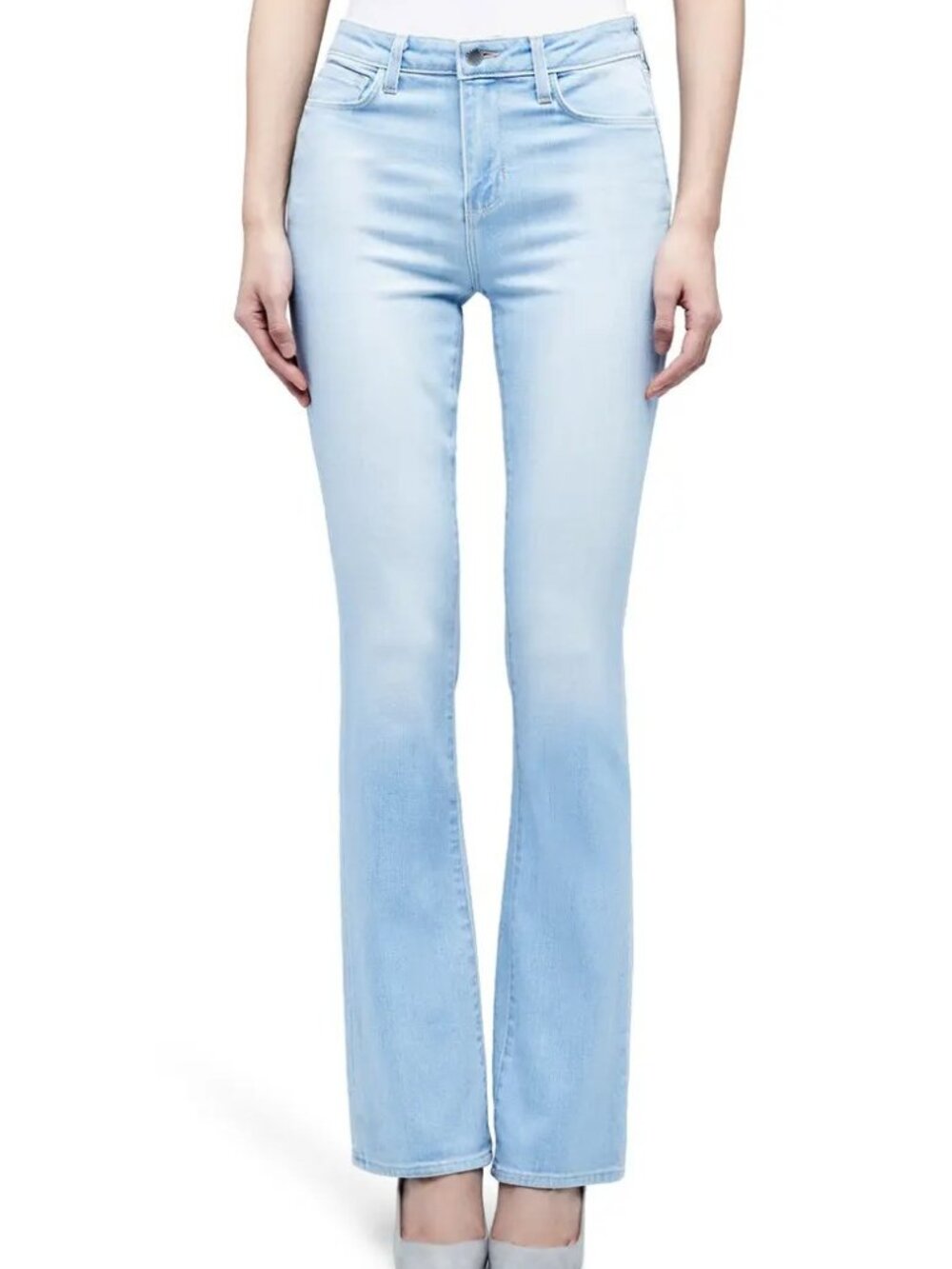 NEW L'AGENCE Paris Oriana High Waist Straight Jean 27